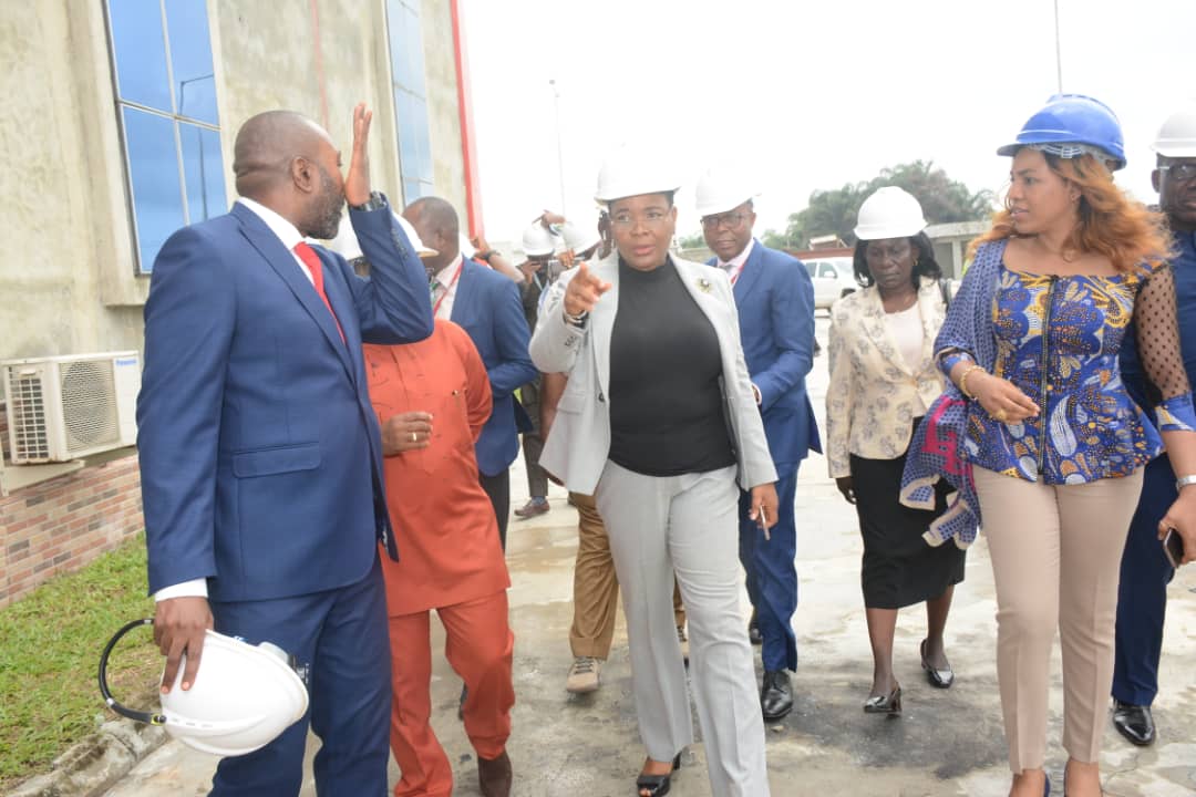 Nkechi Obi leads tour of Techno Oil LPG manufacturing plant in Lagos